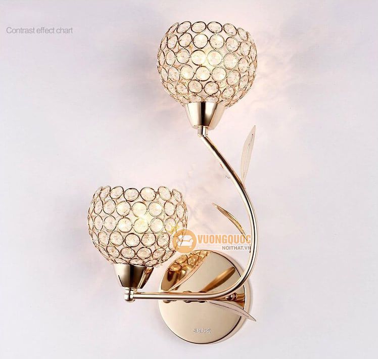 Đèn tường kiểu dáng đơn giản treo đầu giường CM100-4